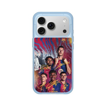 iPhone 18 Pro SolidX 晴空藍 - FC Barcelona - Team 1 Signature Edition