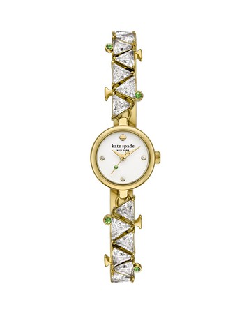 kate spade new york Monroe Gold Tone Stainless Steel Bracelet Watch, 20mm