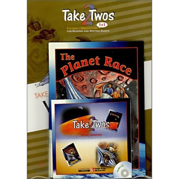 Take Twos Grade Level F-4：Planets   The Planet Race（2books   Workbook   CD）McGraw-Hill Wrigh ...