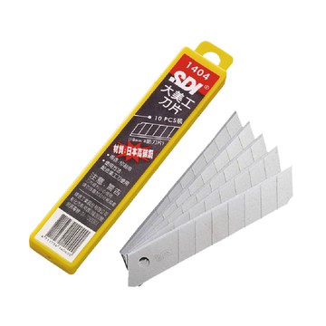 【SDI 手牌】高利度美工刀片-大 18mm 10片 / 盒 1404