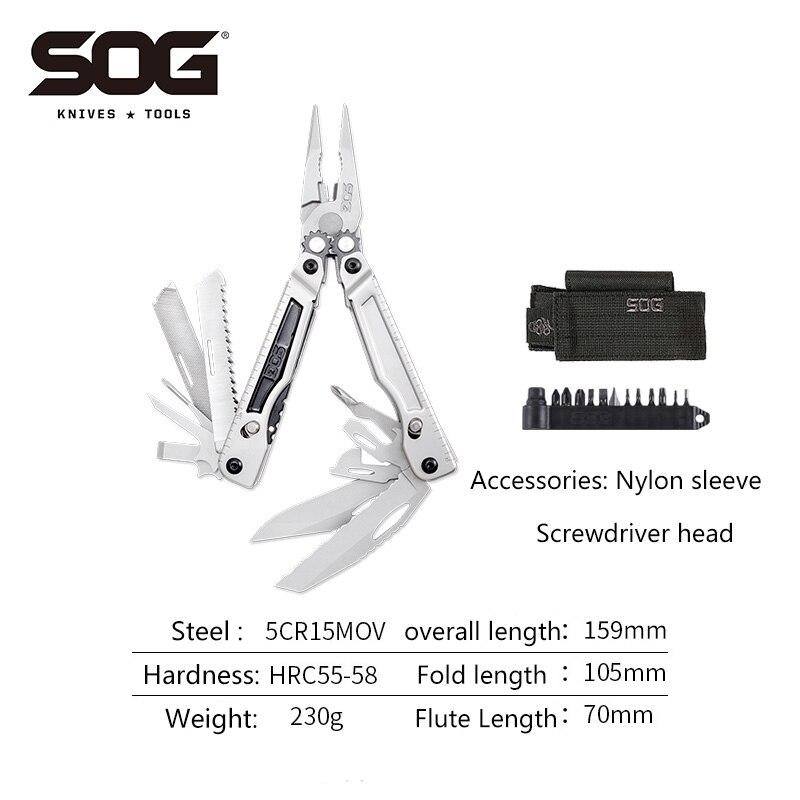 Sog px1001n edcポータブル折りたたみ式プライヤー組み合わせツール自己防衛屋外キャンプ多機能ツール