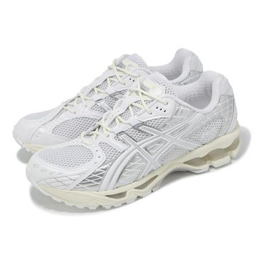Asics 休閒鞋 GEL-Nimbus 10.1 男鞋 女鞋 白 銀 緩震 亞瑟士 1203A761100