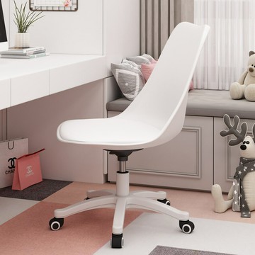 電腦椅家用學習椅轉椅辦公書桌椅子靠背大學生宿舍久坐臥室化妝椅