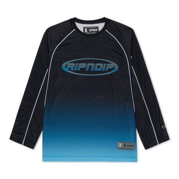 SURROUND SOUND HOCKEY JERSEY (BLACK / BLUE)