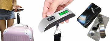 ~雪黛屋~LIAN 電子秤行李電子秤0g~50kg範圍均適用使用簡單準確好握把輕巧攜帶全齡適用W5492