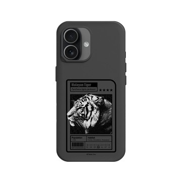 iPhone 17 SolidX 黑 - RHINOSHIELD X Taipei Zoo - 馬來虎：限量卡牌