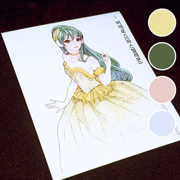 Videros (4色) 9 (honne market) 人物貼紙 韓國浣熊