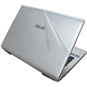 Ezstick 二代透氣機身貼(透明菱格紋)－ASUS N46 N46VM 專用