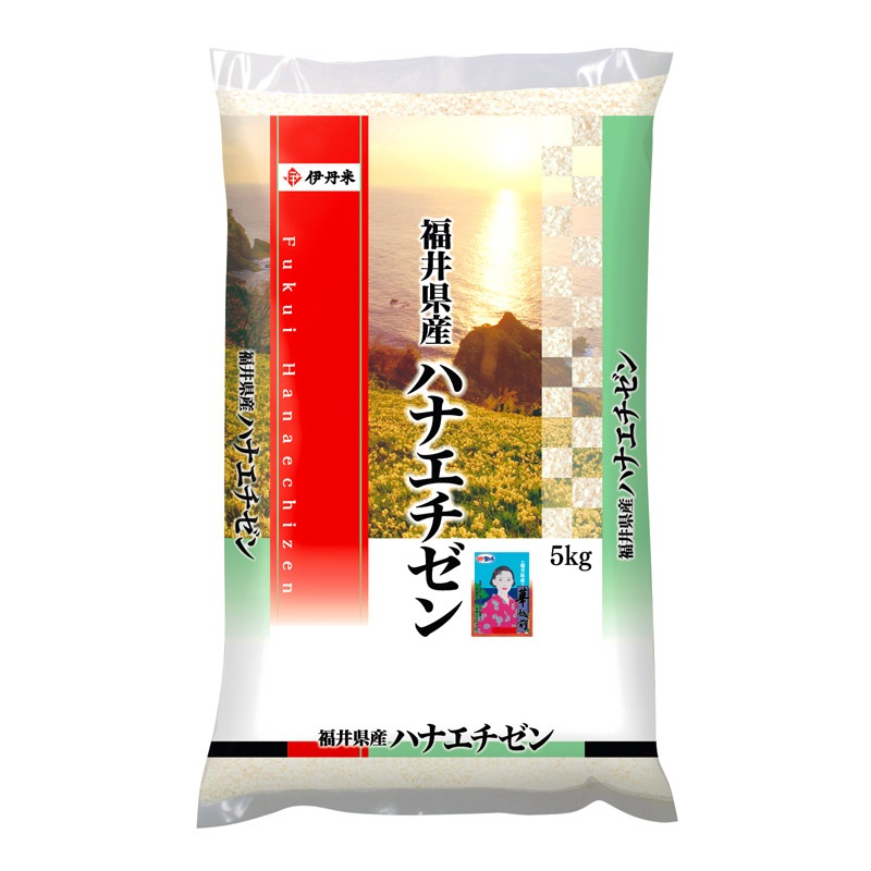 令和4年産 福井県産 ハナエチゼン 5kgが2袋 お米 白米 華越前 精米 10キロ (平日のみ出荷）