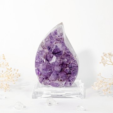 烏拉圭紫晶聖火 290330