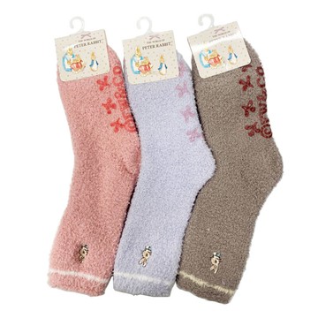 彼得兔/比得兔 暖暖精繡童襪7-10歲(顏色隨機出貨)SK2221★衛立兒生活館★