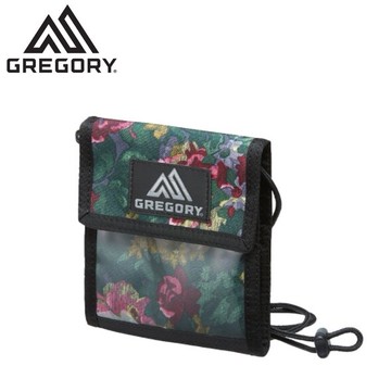 【【蘋果戶外】】GREGORY 135120-0511 花園油彩 PASS HOLDER 輕量可調式證件夾 旅行用錢包 零錢袋