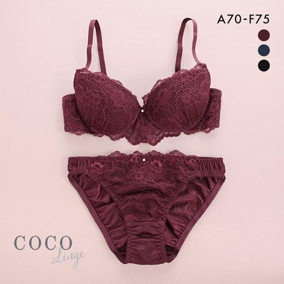 ココランジェ COCO Linge ブライアレース ブラジャー ショーツ セット