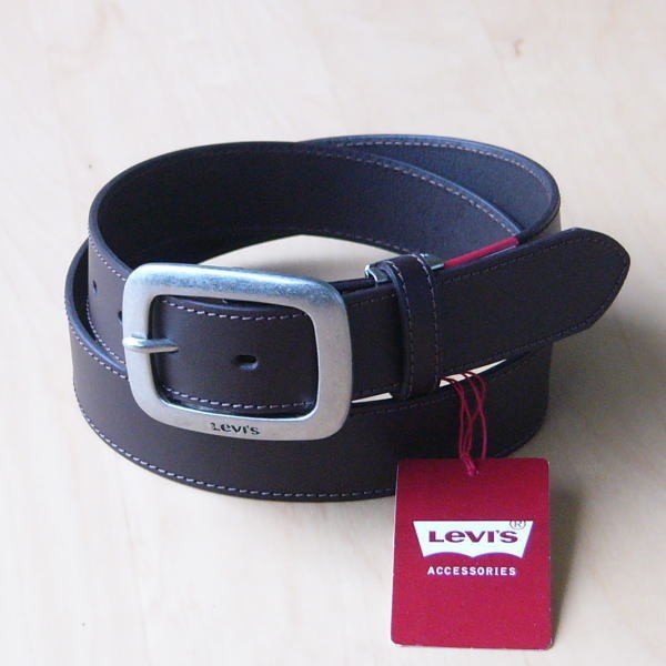 ベルト LEVI'S 本革 リーバイス 牛革 メンズベルト 35mm 6491 チョコブラウン 新品 本物 ロゴ入りバックル 通販  LINEポイント最大0.5%GET | LINEショッピング