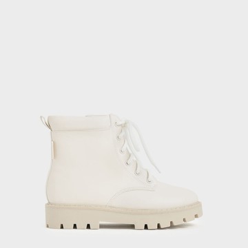 兒童綁帶厚底短靴