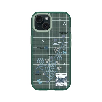iPhone 15 Clear 憂墨綠 - Nature Explorers 自然探索指南 - 探索指南（白天的喜馬拉雅山）