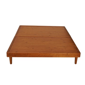 Homelike 喜家居雙人5尺實木床底(2色可選)(2029)柚木色