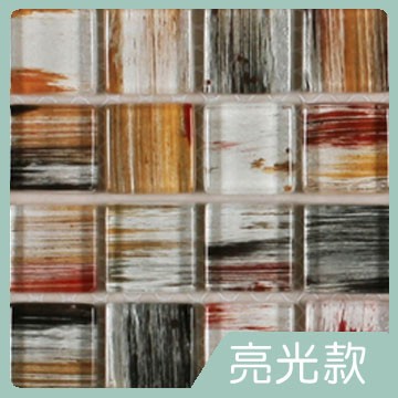 Style-life 情境壁貼仿真復古經典馬賽克對角貼磁磚貼防水防油亮光款-強烈風格