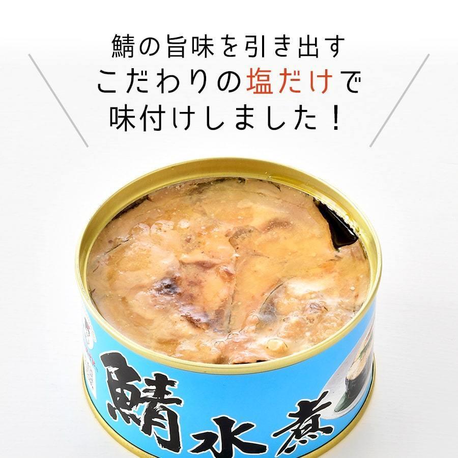 ６缶詰合せ（E）焼き鯖缶入り 家飲みおつまみ ギフト 高級 ノルウェー産 福井缶詰