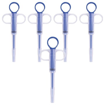 寵物夢工廠 寵物餵藥套裝 藍色 5入組  1組