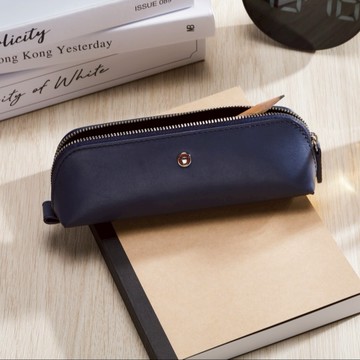 ❤️LINE禮物❤️超值優惠 ❤️ 【OFFERMANN】 Frankfurt 時尚真皮筆袋(4色)