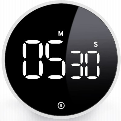 VOCOO 大画面タイマー キッチンデジタルタイマーカウントダウン最大セット99分音量切り替え機能マグネット付きタイマーワンボタン操作調理ゆで卵学習時