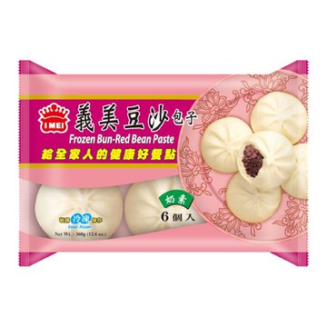 義美豆沙包60gx6