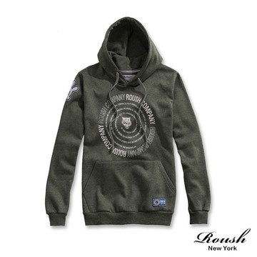 Roush 旋轉字母虎頭刷毛帽TEE(2411923)