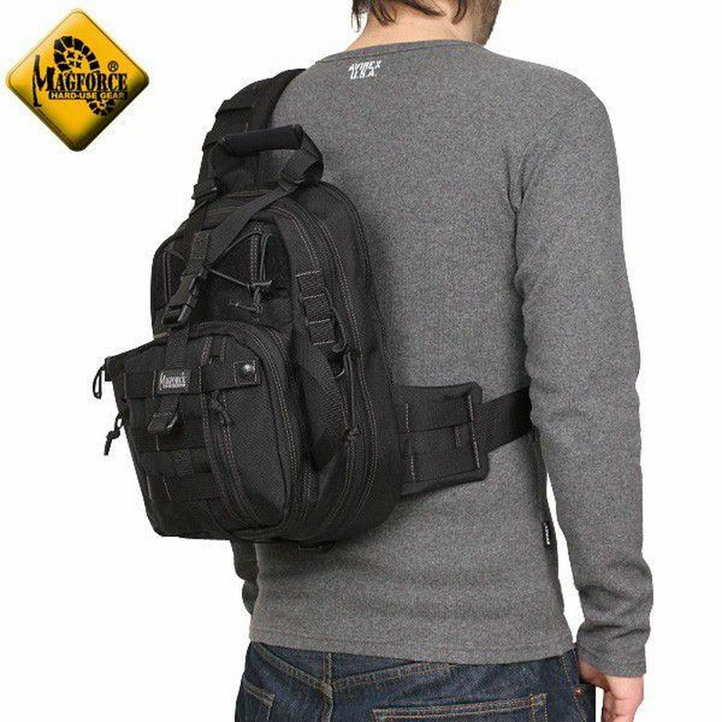 MAGFORCE マグフォース Mini Archer Sling Bag Amazon | [マグフォース] MF-0434 Mini Archer Sling Bag Black