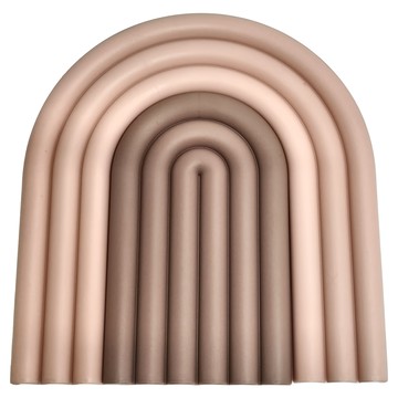 快豹 Rainbow 彩虹拼接隔熱墊  淺層粉  1組