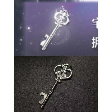 熱門新品🔥🔥世界之外周邊 顧時夜 易遇 柏源 夏蕭因 收藏紀念 鑰匙吊墜 遊戲周邊顧時夜生日皇冠黑繩小衆項鍊