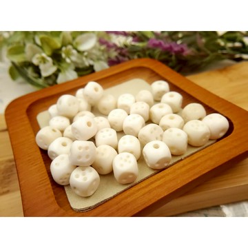 K44菩提果方塊  串珠 散珠 穿搭手鍊配件 文藝飾品配件 文玩小物