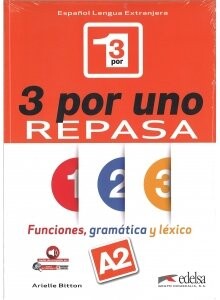 3 por uno A2, Libro del alumno + audio download  Edelsa  Edelsa