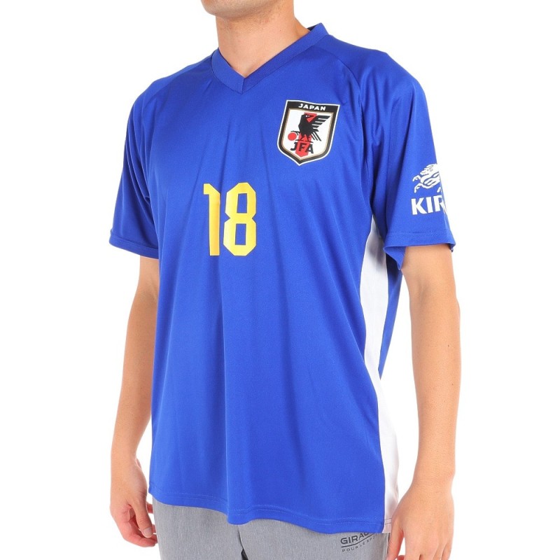 JFAサッカー 日本代表 プレーヤーズTシャツ XLサイズ 18 三笘薫 O5-114