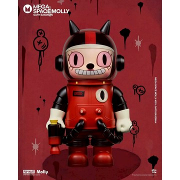 『漢森精品－小昀』現貨⭐️POPMART  泡泡瑪特⭐️Molly Gary BaseMan～蓋瑞．貝斯曼４００％