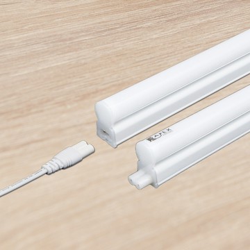 朝日電工 dc-706-22 新型燈具連接線附開關1.5米+雙10w led支架燈2尺(白光)組