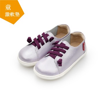 【寬腳友善】舒適可愛饅頭童 - 羅蘭紫(3817)