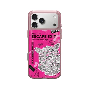 iPhone 17 Pro Max Clear (相機按鈕) 晶醺玫 - RHINO LIVE - 第 3 輯：逃生出口