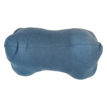 LASSLEY 蕾絲妮 立體骨頭枕  30cm  純棉布藍