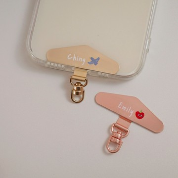 【金雀文創】客製化手機掛繩 手機夾片 掛片 掛繩夾片客製化 手機背帶 360度旋轉 IPHONE 17