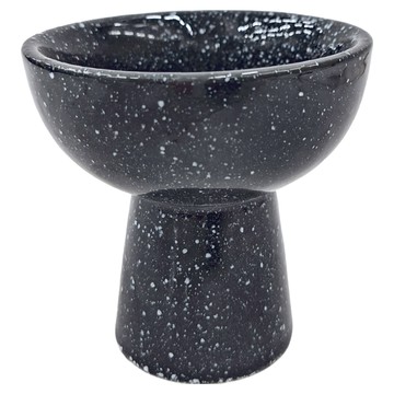 WORTH IT 渥思 復古高腳甜點碗 9.3 x 9.4cm  星空色  1個
