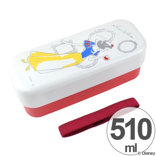在庫限り 入荷なし お弁当箱 スリム 2段 510ml ラインアート 白雪姫 ディズニープリンセス ランチベルト付 大人ディズニー ランチ 通販 Lineポイント最大0 5 Get Lineショッピング