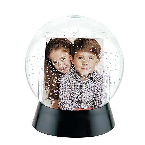 Inc Photo Snow Globe with Black Base