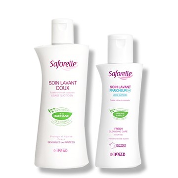 絲膚潔 私密沐浴露 (日用潔淨) 250ml+(長效清新)100ml Saforelle 私密清潔 私密保養