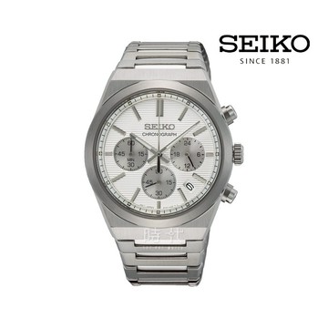 【SEIKO精工】SSB451P1 三眼 計時 手錶 40mm 8T63-02F0S 台南時代眼鏡