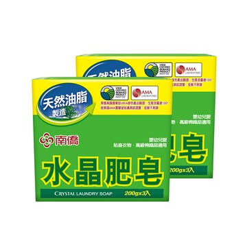 水晶肥皂200g6入