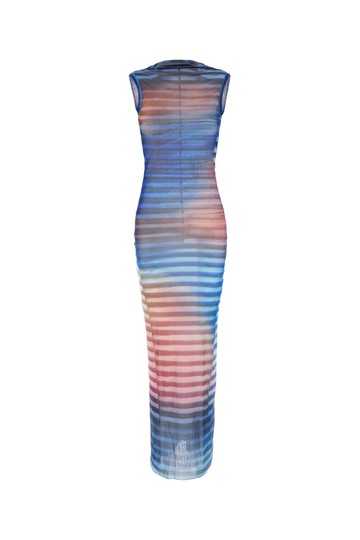 Jean Paul Gaultier Printed Tulle The Air Dress