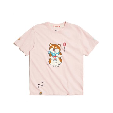 江戶勝｜加大碼｜男裝｜勝太郎吃冰短袖T恤