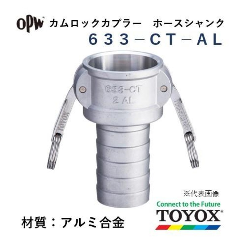 トヨックス カムロック 633-CT-AL 2-1/2