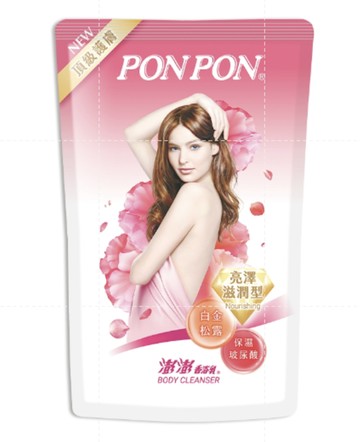 澎澎香浴乳-亮澤滋潤型補充包700g